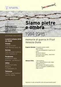 Su musica popolare italiana Siamo pietra e ombra