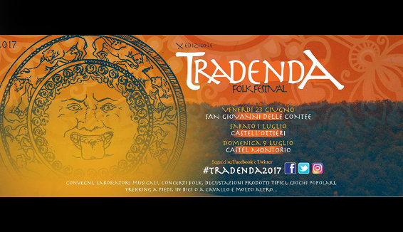 Tradenda Folk Festival: 10° edizione con tante novità