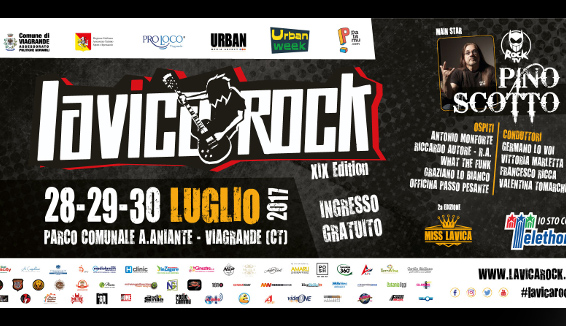 Lavica Rock, a Viagrande la XIX edizione