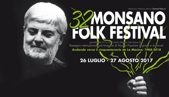 Monsano Folk Festival: dal 26 Luglio l’edizione n°32